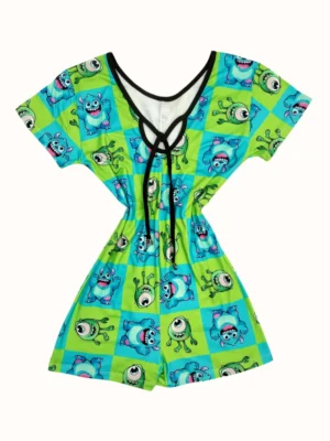 Pijama enterizo Mike Wazowski azul