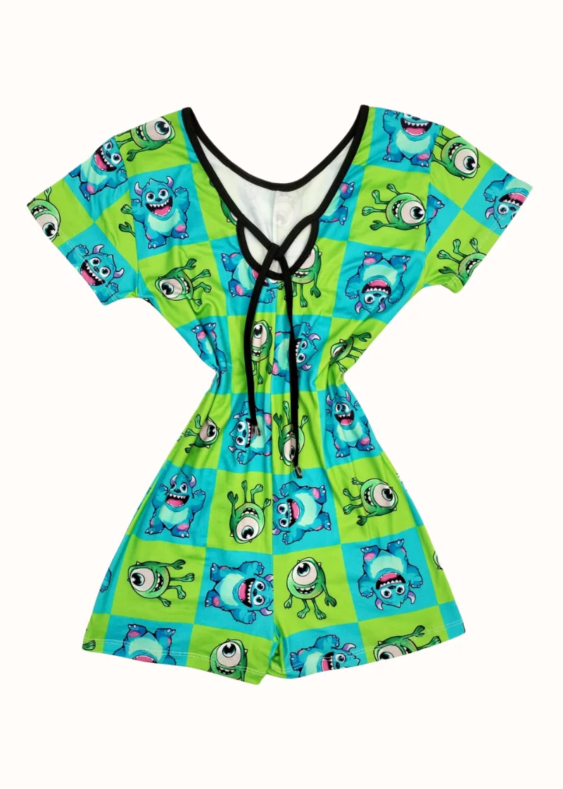 Pijama enterizo Mike Wazowski azul