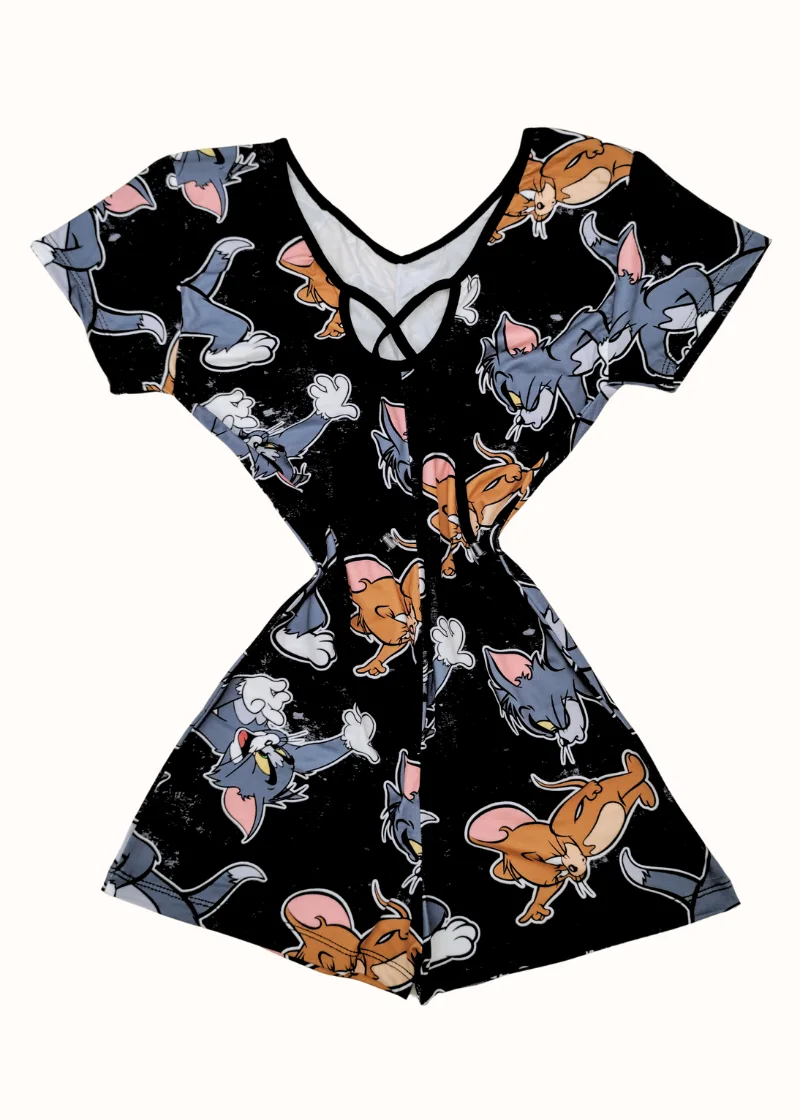 Pijama enterizo corto mujer Tom y Jerry