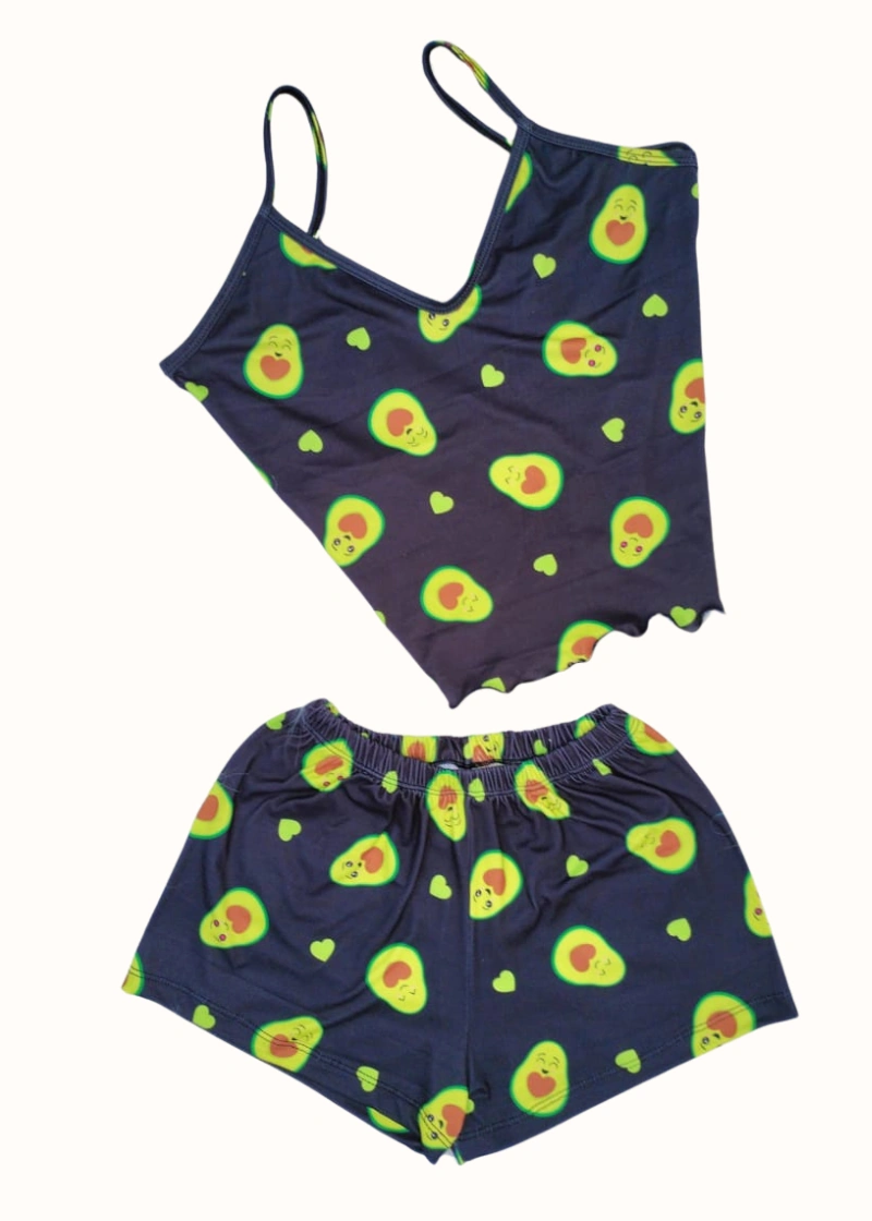 Pijama Blusa Aguacate