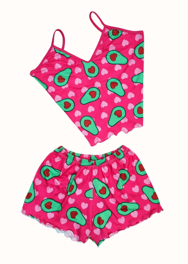 Pijama Blusa Aguacate