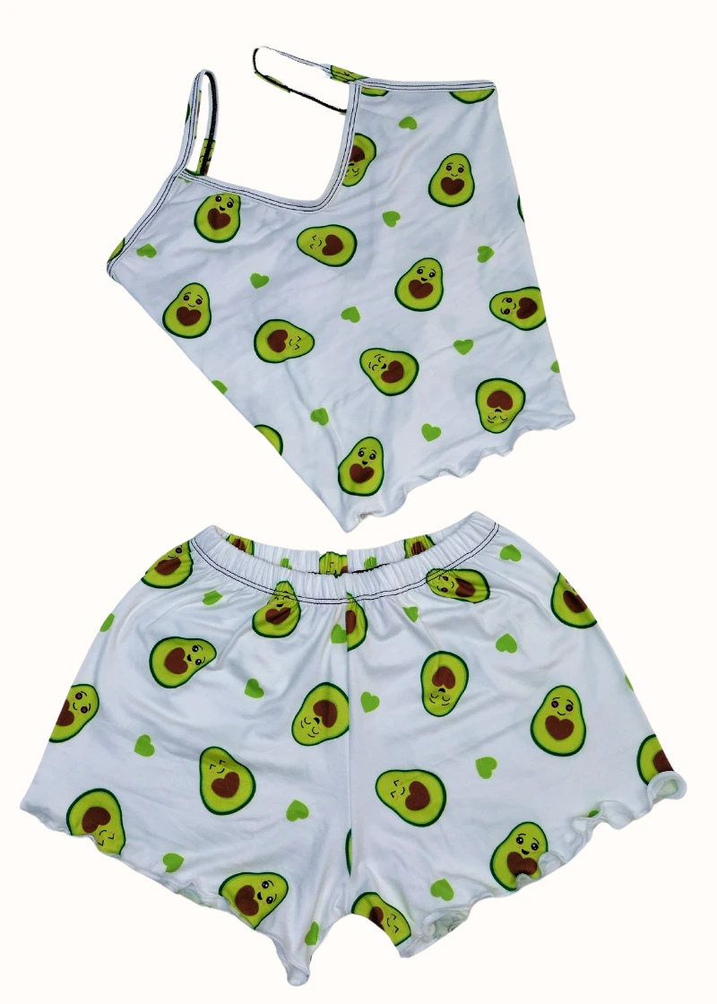 Pijama Blusa Aguacate