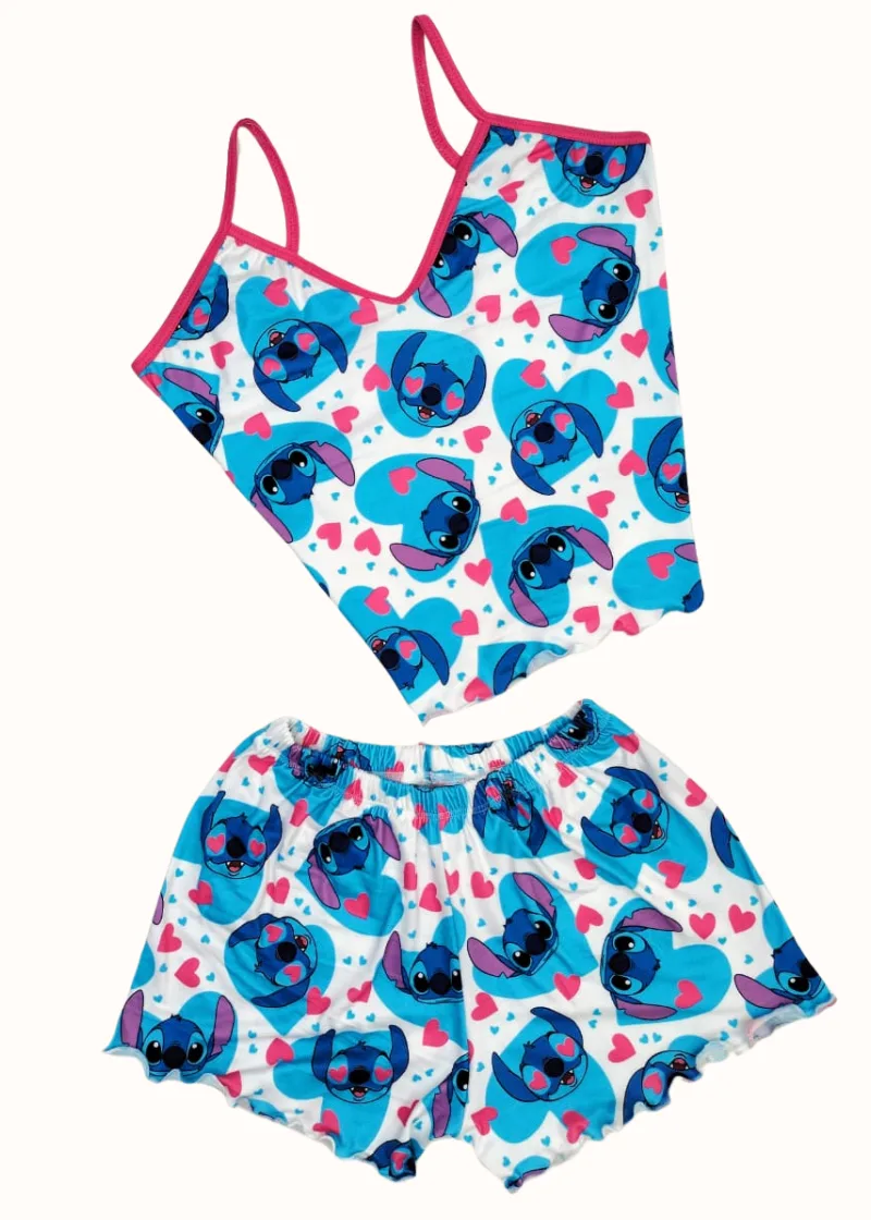 Pijama Blusa Stitch