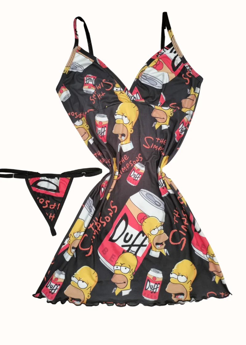 Pijama batola de los Simpson